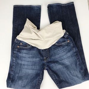 7FAM/A Pea in a Pod Straight Leg Jeans Size 30